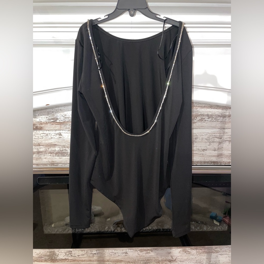Women’s open back bodysuit